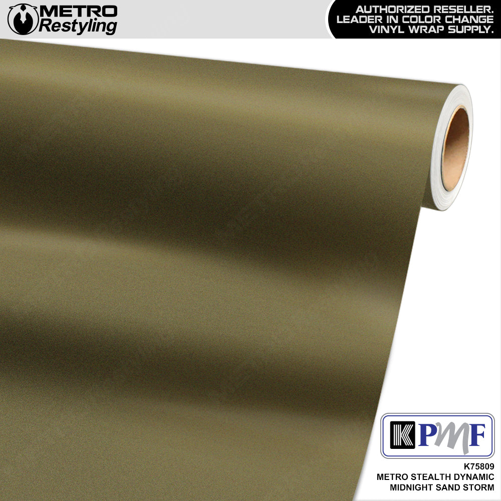 KPMF K75400 Metro Stealth Dynamic Midnight Sand Storm Vinyl Wrap | K75809