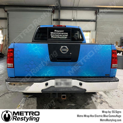 Hex Electric Blue - Metro Wrap | Metro Restyling