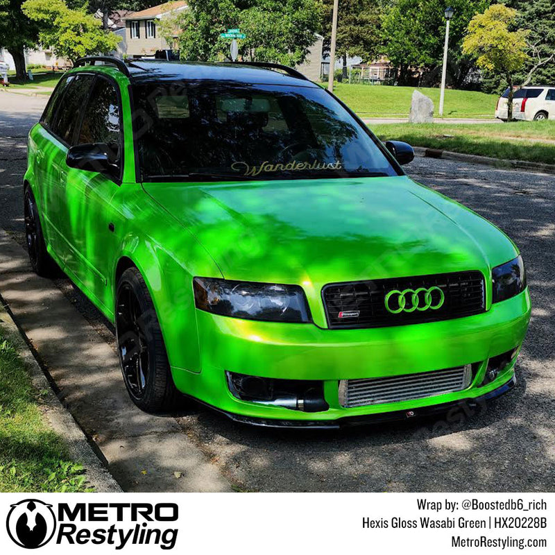 Gloss Wasabi Green - Hexis | Metro Restyling