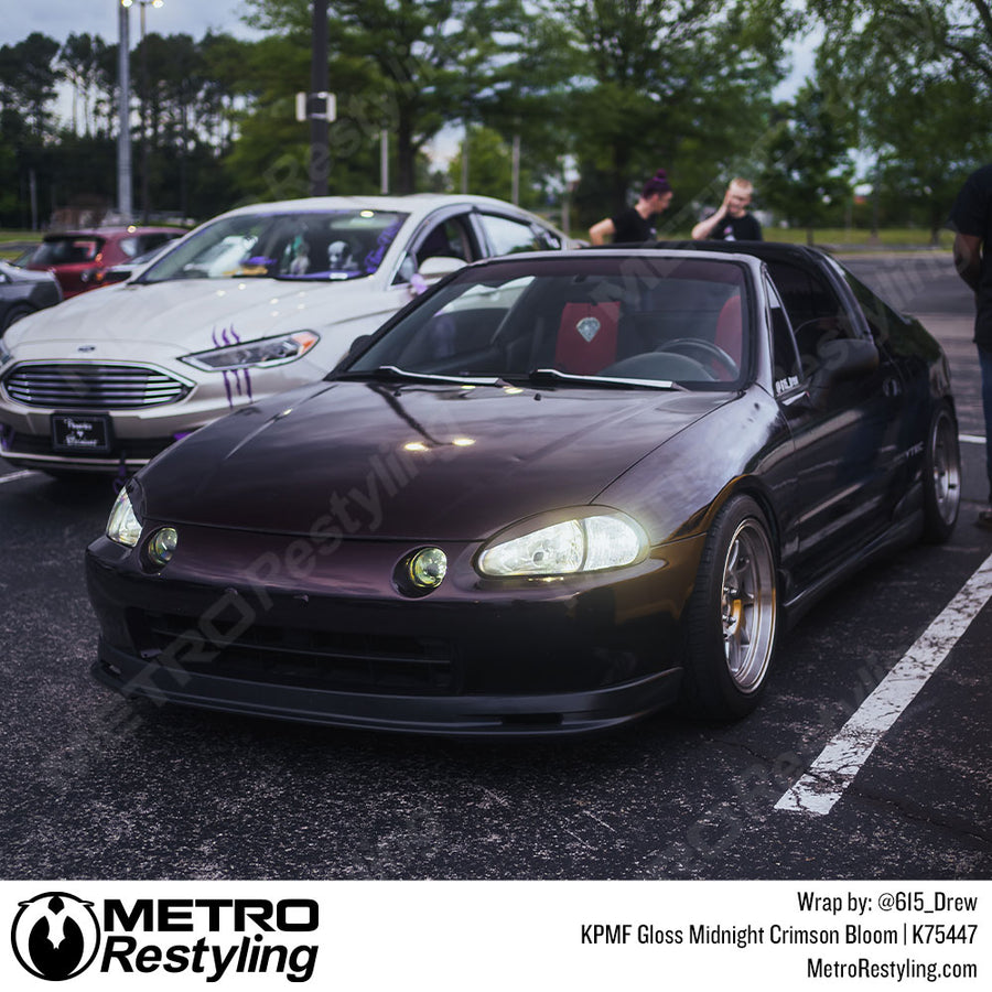 Gloss Midnight Crimson Bloom - KPMF | Metro Restyling