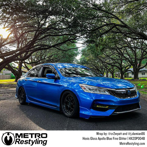Apollo Blue Color Gloss Apollo Blue Fine Glitter - Hexis | Metro Restyling