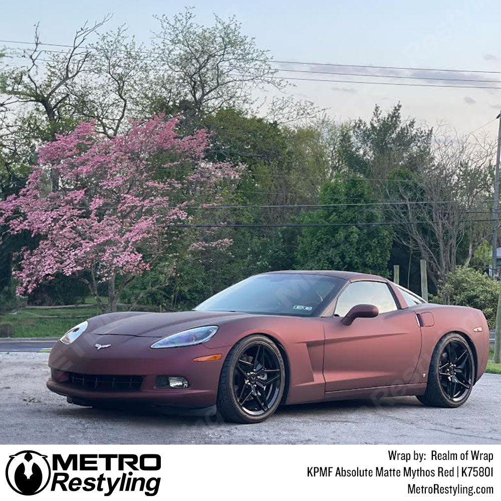Absolute Matte Mythos Red - KPMF | Metro Restyling