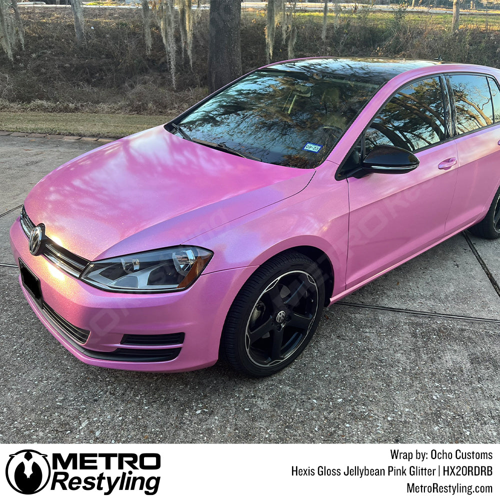 Light Pink Car