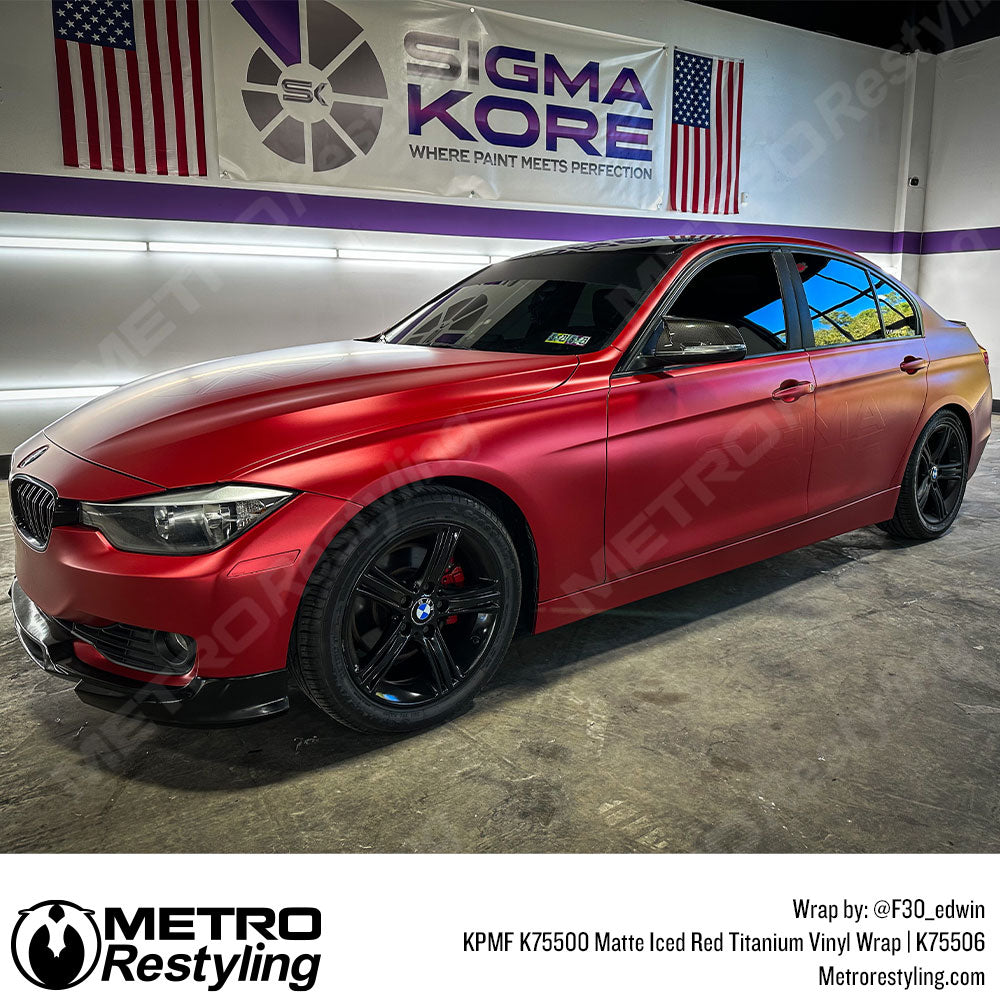 Matte Iced Red Titanium - KPMF | Metro Restyling