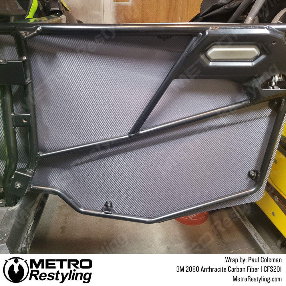 Carbon Fiber Honda door wrap