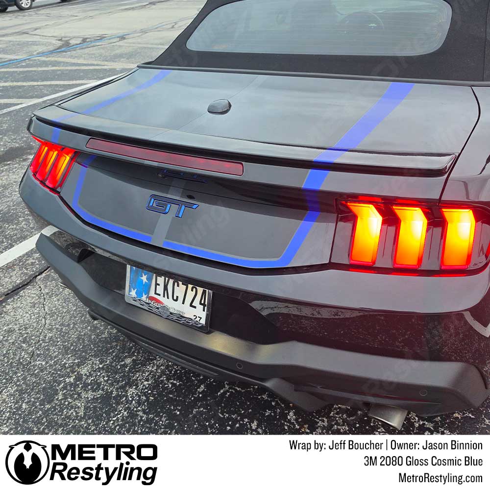 3M 2080 Gloss Cosmic Blue Vinyl Wrap | G377