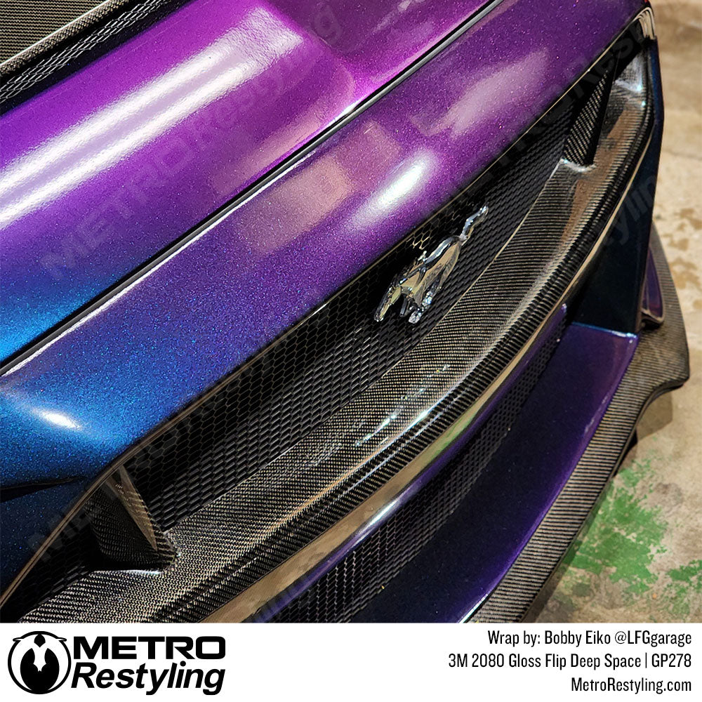 purple blue color shift wrap