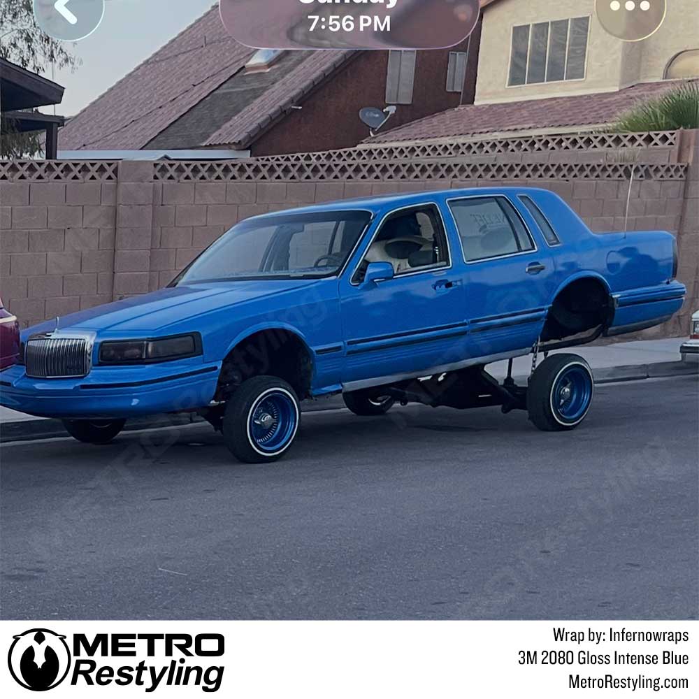 3M 2080 Gloss Intense Blue Vinyl Wrap | G47