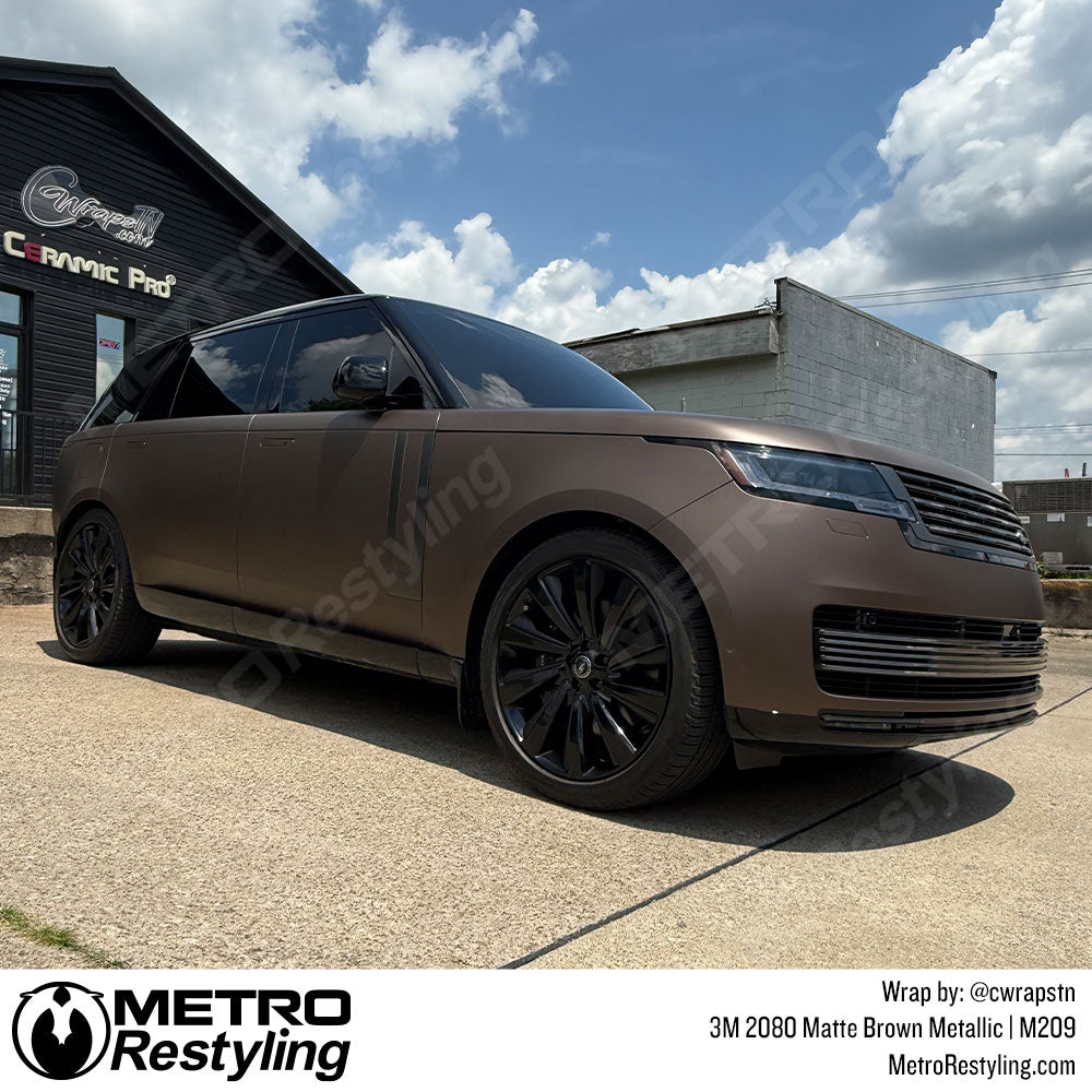 Brown Metallic Range Finder Wrap