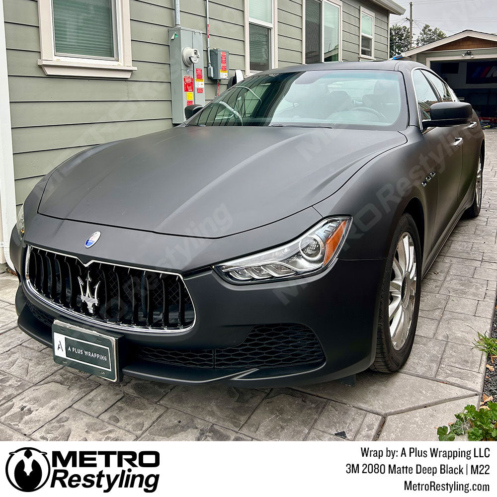 Matte Deep Black - 3M | Metro Restyling