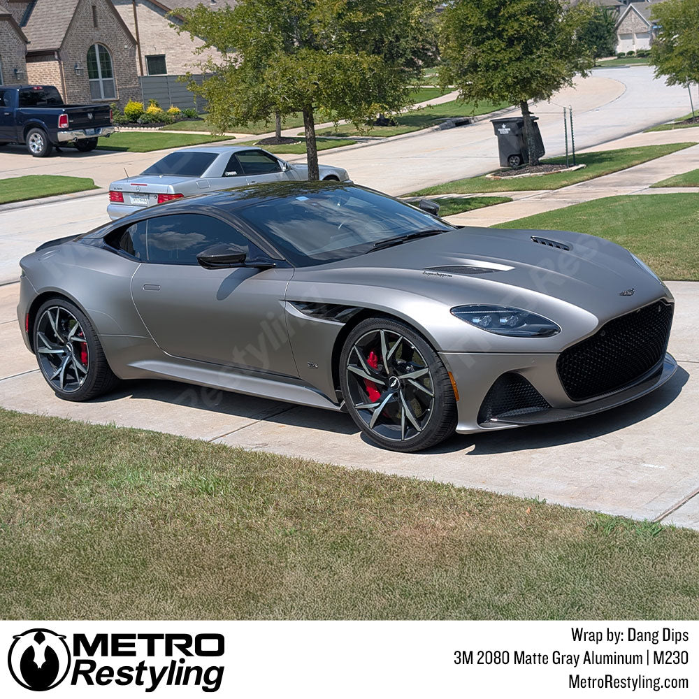 Gray Aston Martin Wrap