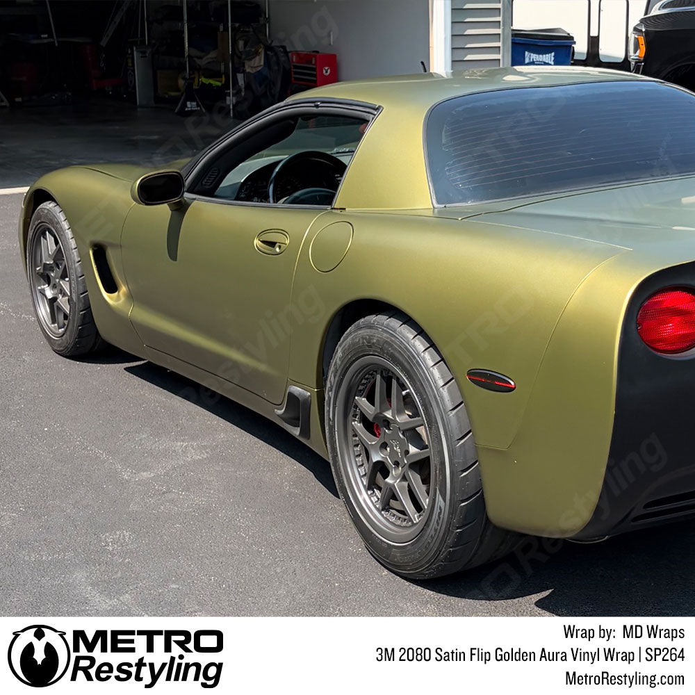 3M 2080 Satin Flip Golden Aura Vinyl Wrap | SP264