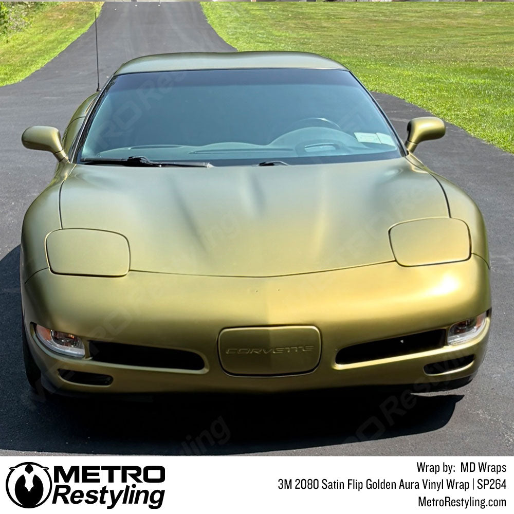 3M 2080 Satin Flip Golden Aura Vinyl Wrap | SP264