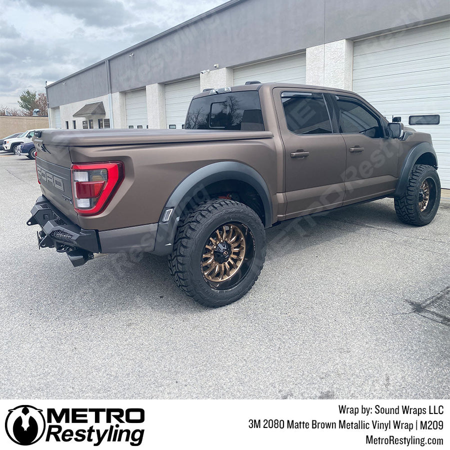 Matte Brown Metallic - 3M | Metro Restyling