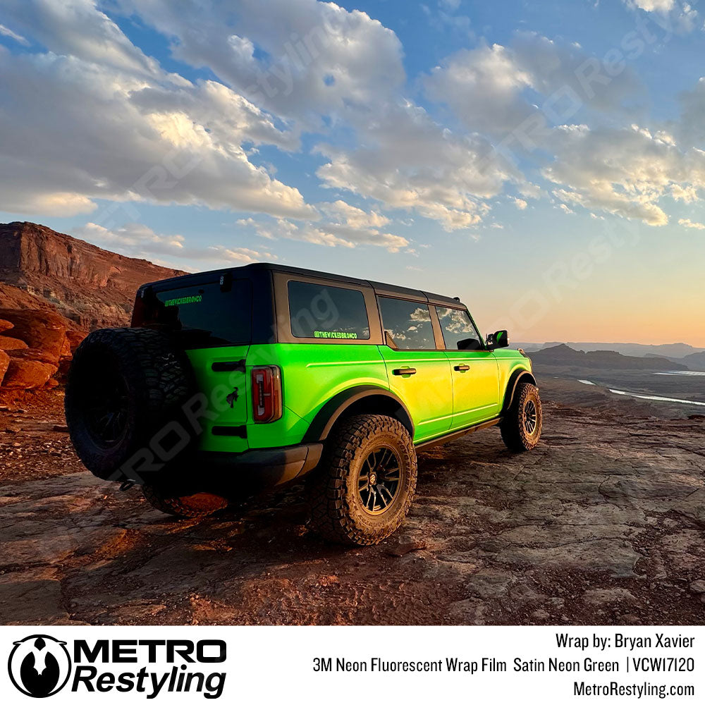 green bronco wrap