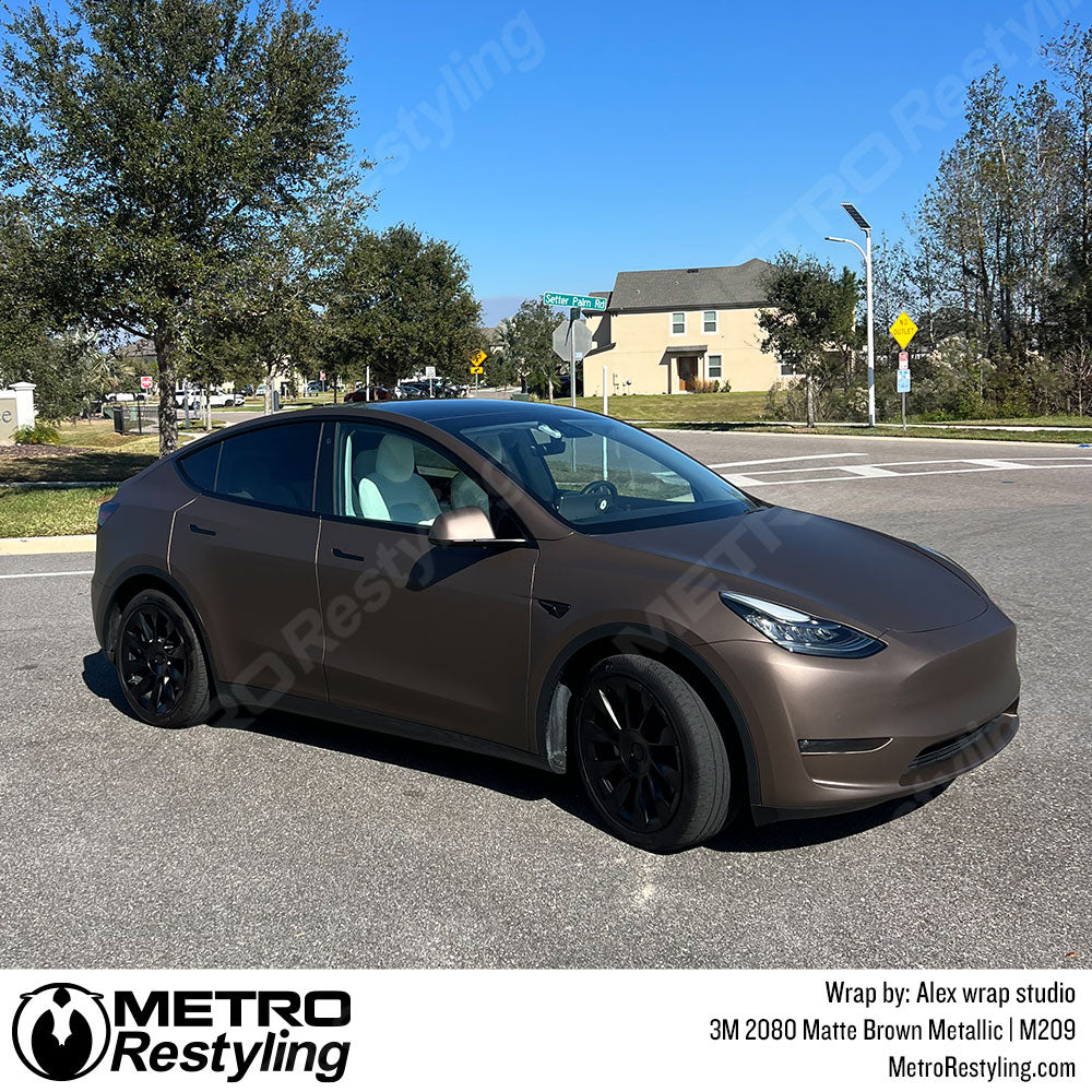 Matte Brown Metallic - 3M | Metro Restyling