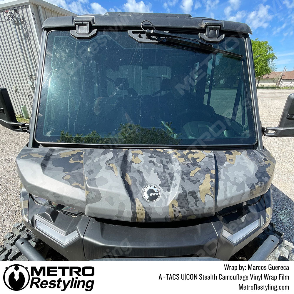 stealth can-am wrap