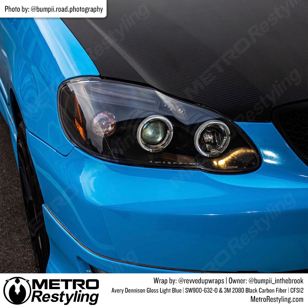 carbon fiber hood wrap