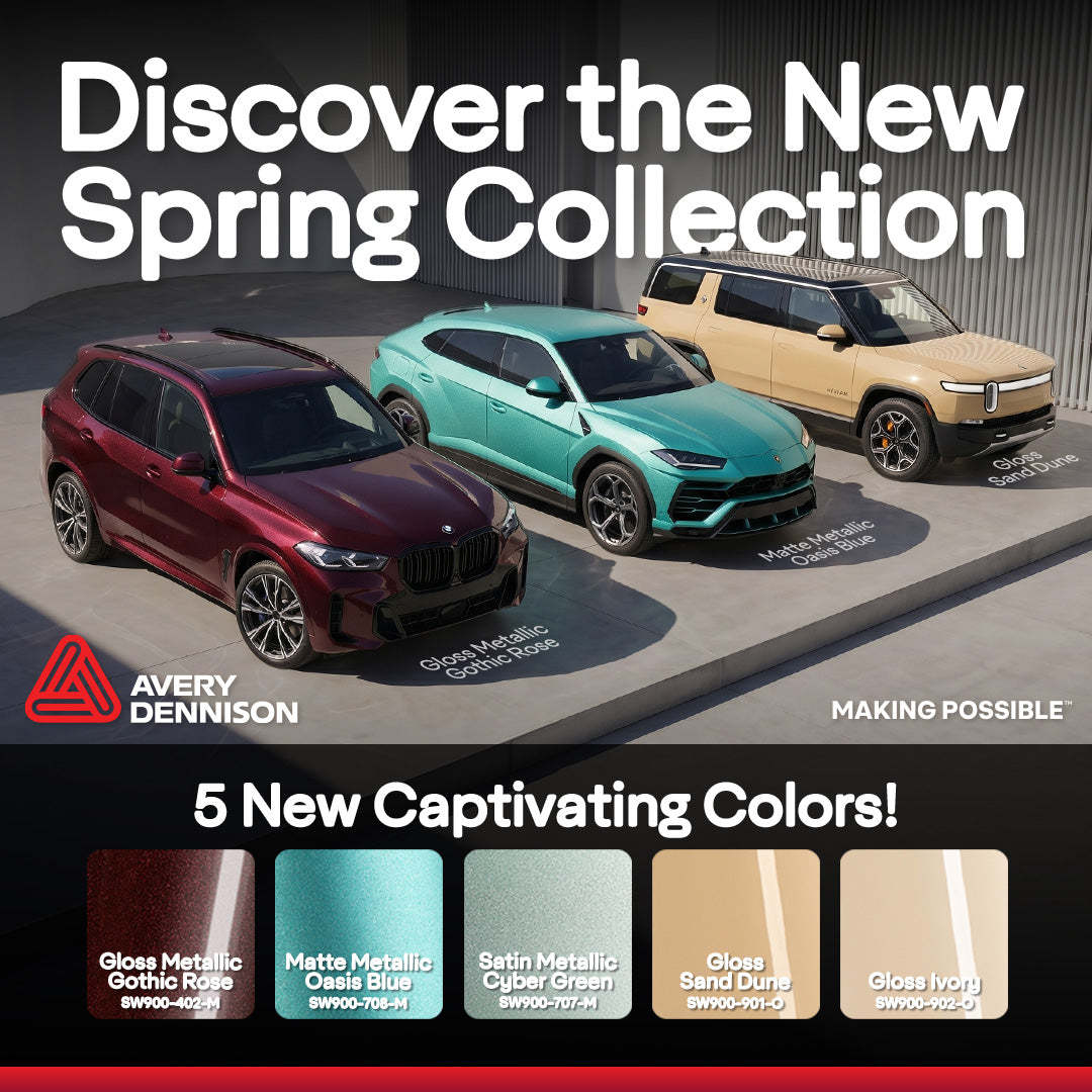 New Avery Dennison Colors