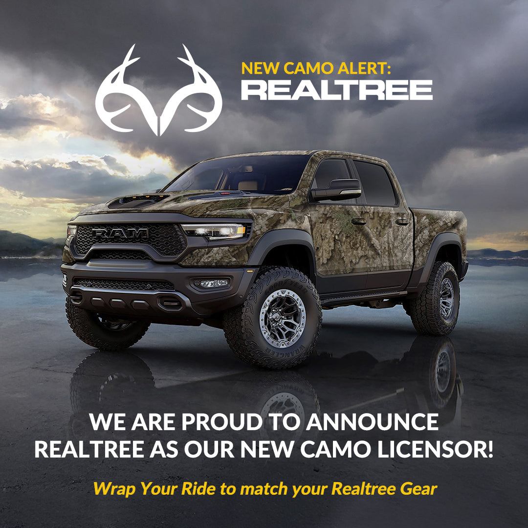 Realtree camo vinyl wraps