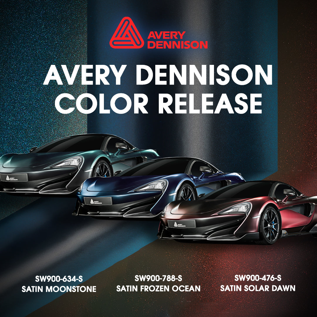 New Avery Dennison Vinyl Wrap Colors