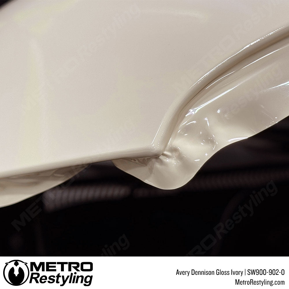 Avery Dennison Gloss Ivory Vinyl Wrap