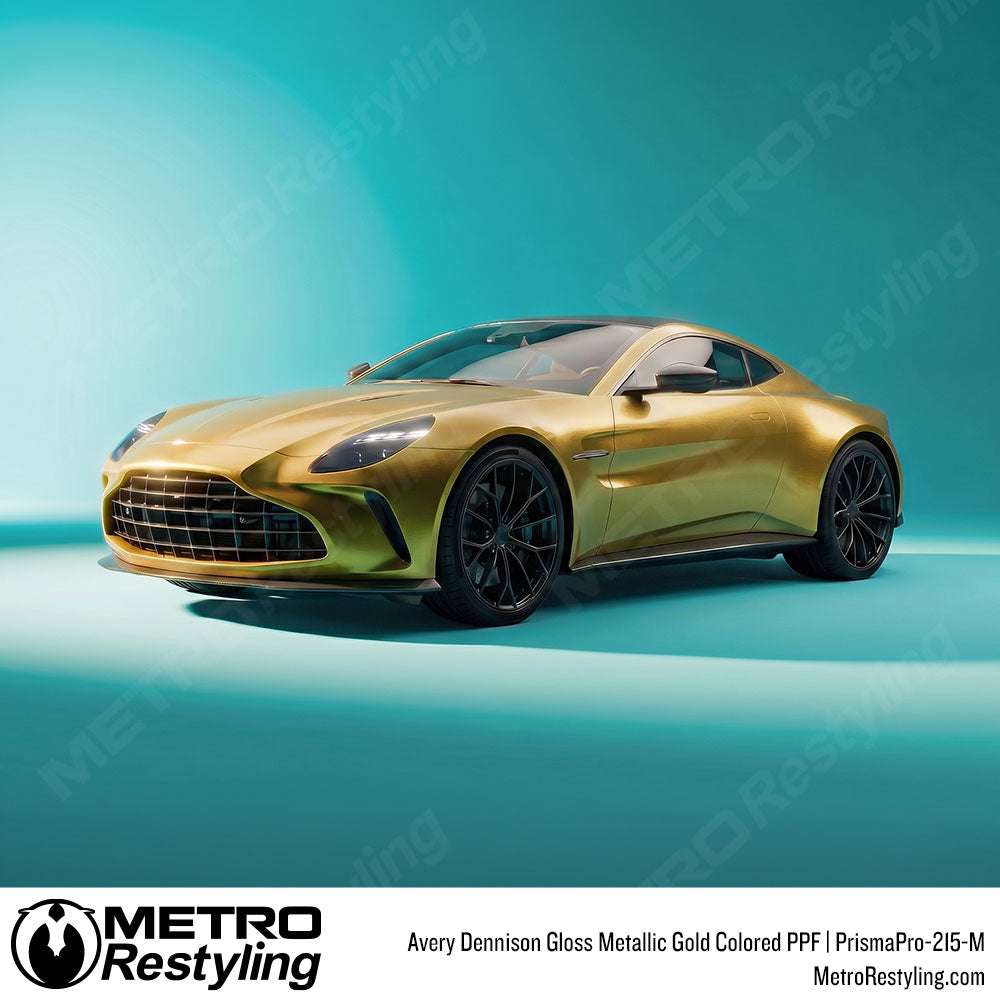 Avery Dennison Gloss Metallic Gold Colored PPF | PrismaPro-215-M