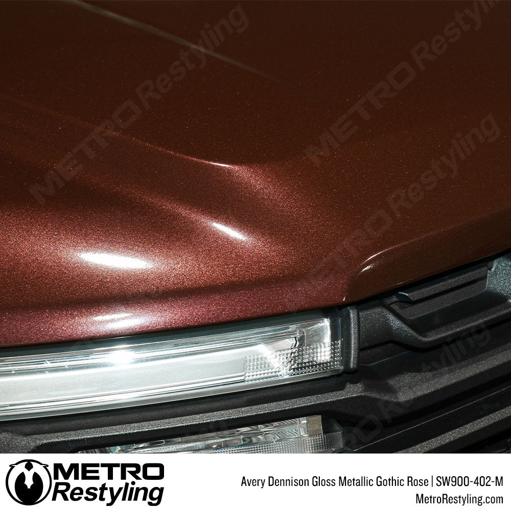 Avery Dennison Gloss Metallic Gothic Rose Vinyl wrap