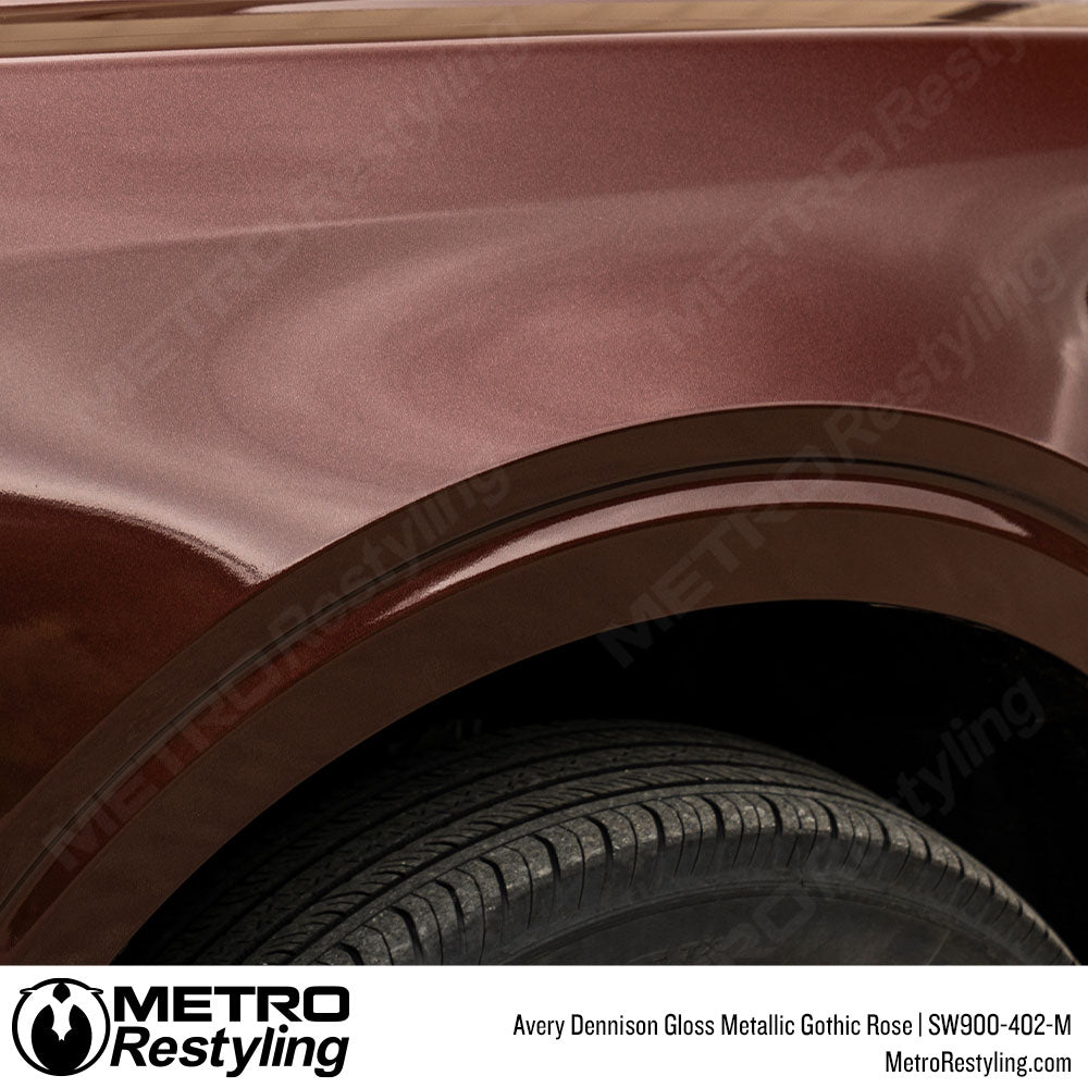 Avery Dennison Gloss Metallic Gothic Rose Vinyl wrap