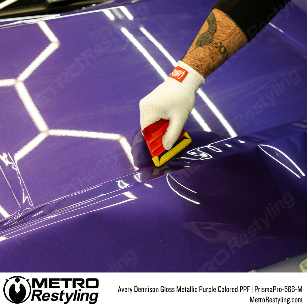 Avery Dennison Gloss Metallic Purple Colored PPF | PrismaPro-566-M