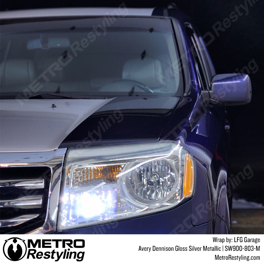 silver hood wrap
