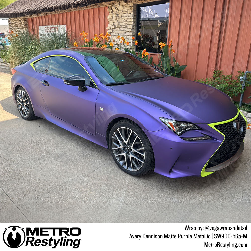 Purple Lexus Wrap