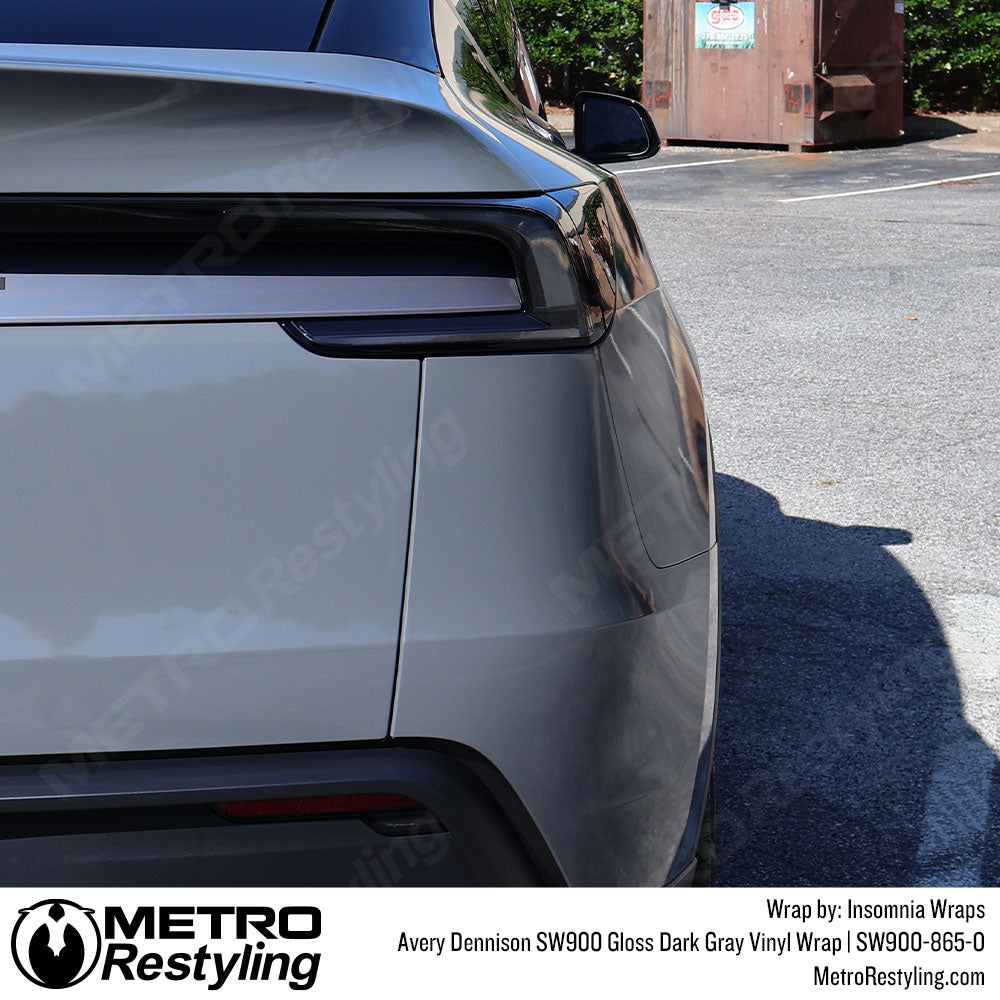 Avery Dennison SW900 Gloss Dark Gray Vinyl Wrap | SW900-865-O
