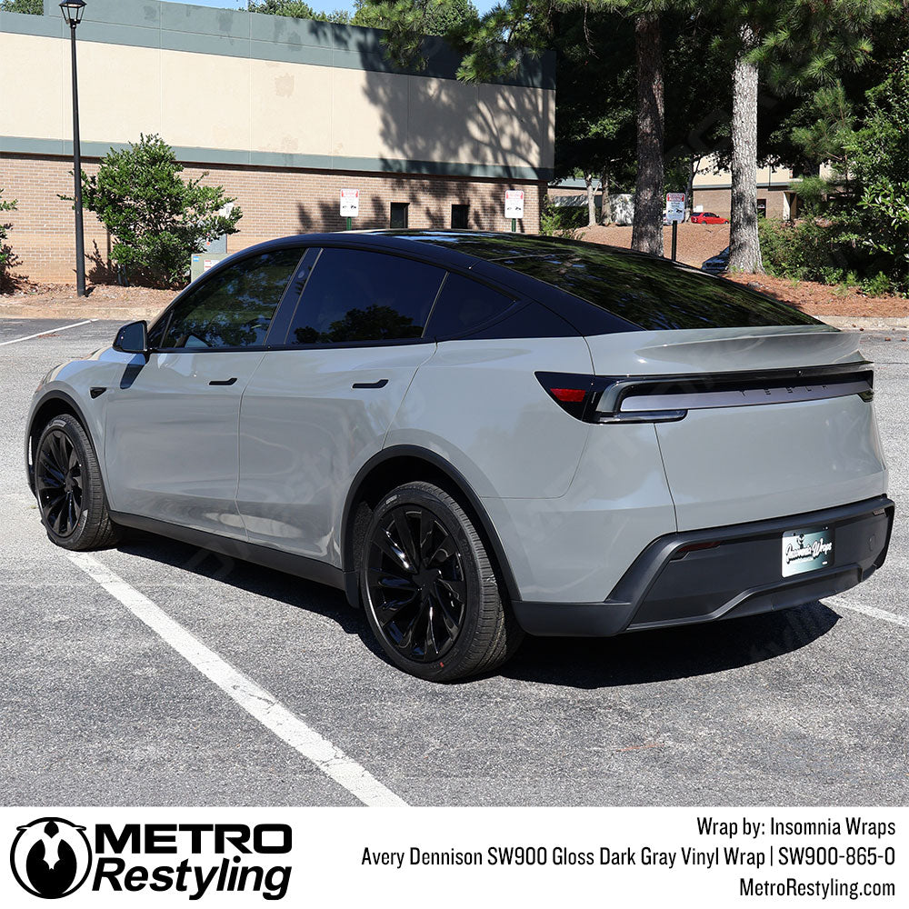 Avery Dennison SW900 Gloss Dark Gray Vinyl Wrap | SW900-865-O