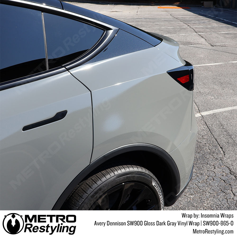 Avery Dennison SW900 Gloss Dark Gray Vinyl Wrap | SW900-865-O