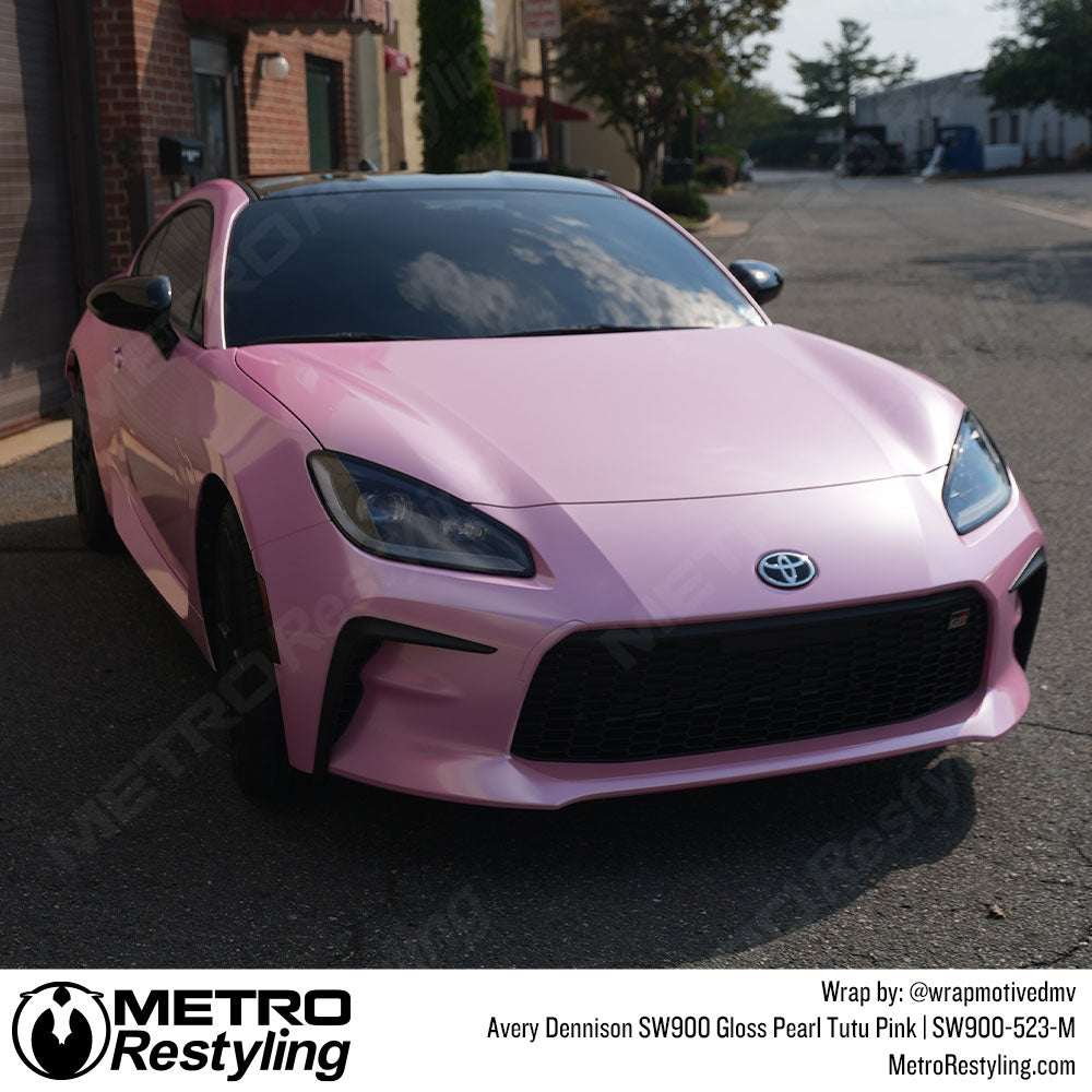 Gloss Pink Toyota Wrap