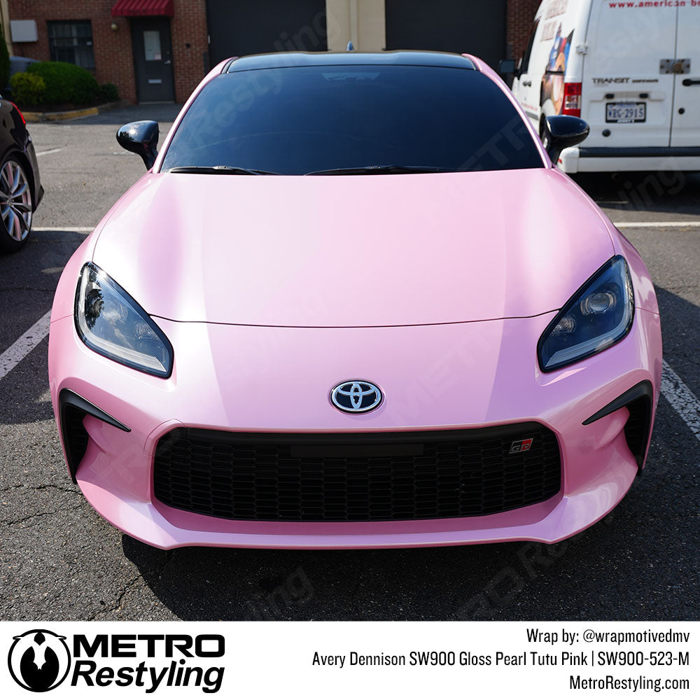 Gloss Pink Toyota Wrap