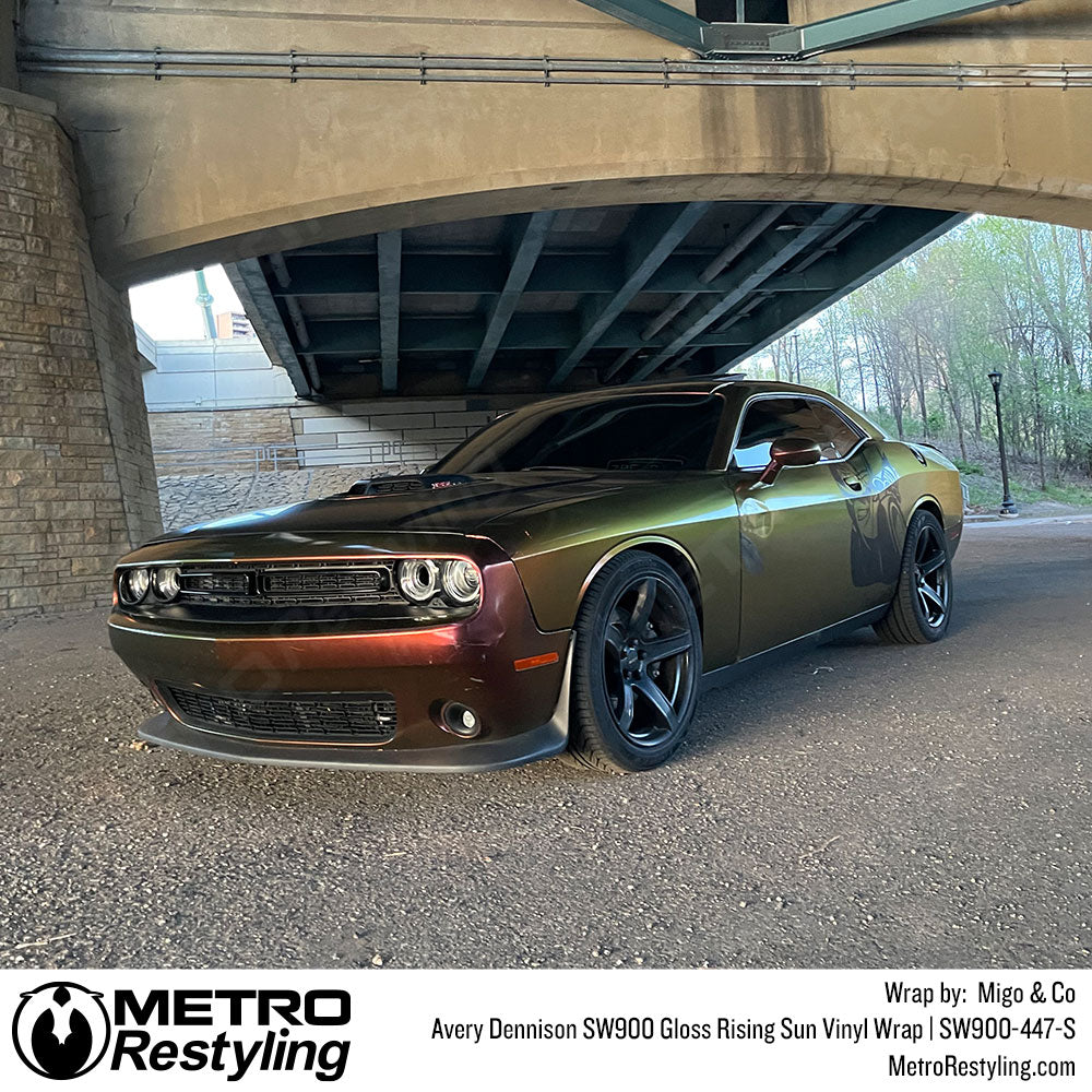 Avery Dennison SW900 Gloss Rising Sun Vinyl Wrap | SW900-447-S
