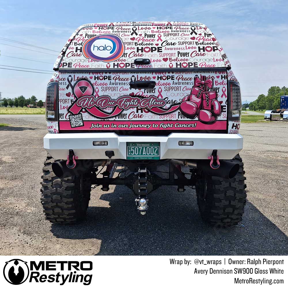 Avery Dennison SW900 Gloss White Vinyl Wrap | SW900-101-O