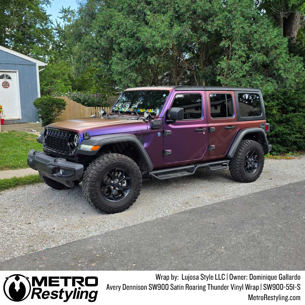 Avery Dennison SW900 Satin Roaring Thunder Vinyl Wrap | SW900-551-S