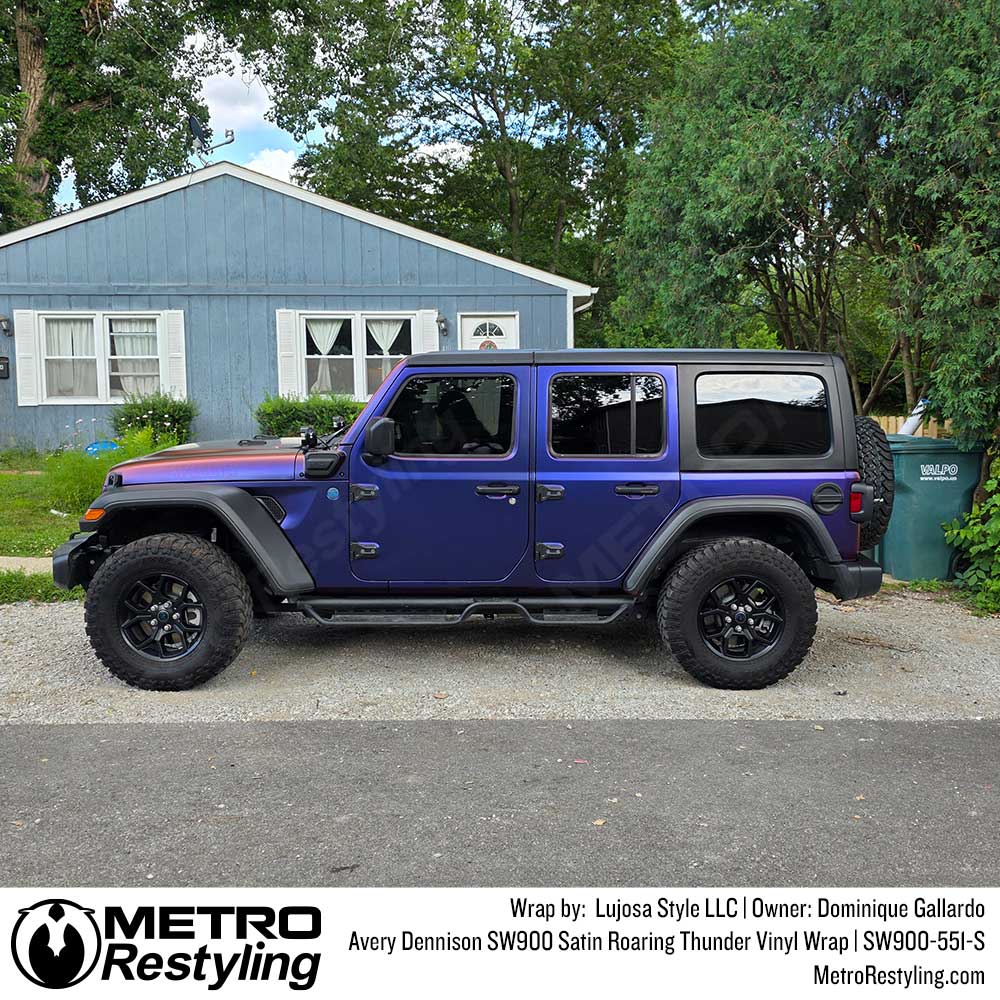 Avery Dennison SW900 Satin Roaring Thunder Vinyl Wrap | SW900-551-S