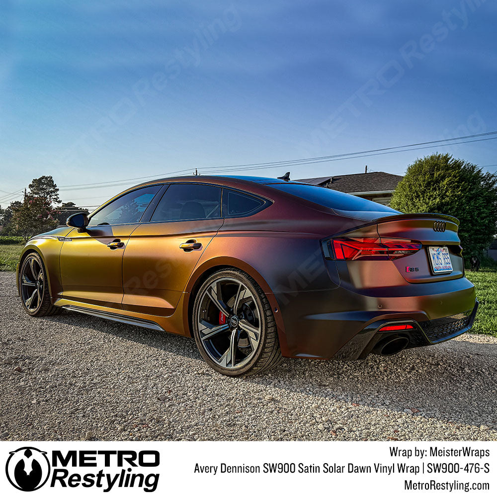 Avery Dennison SW900 Satin Solar Dawn Vinyl Wrap | SW900-476-S