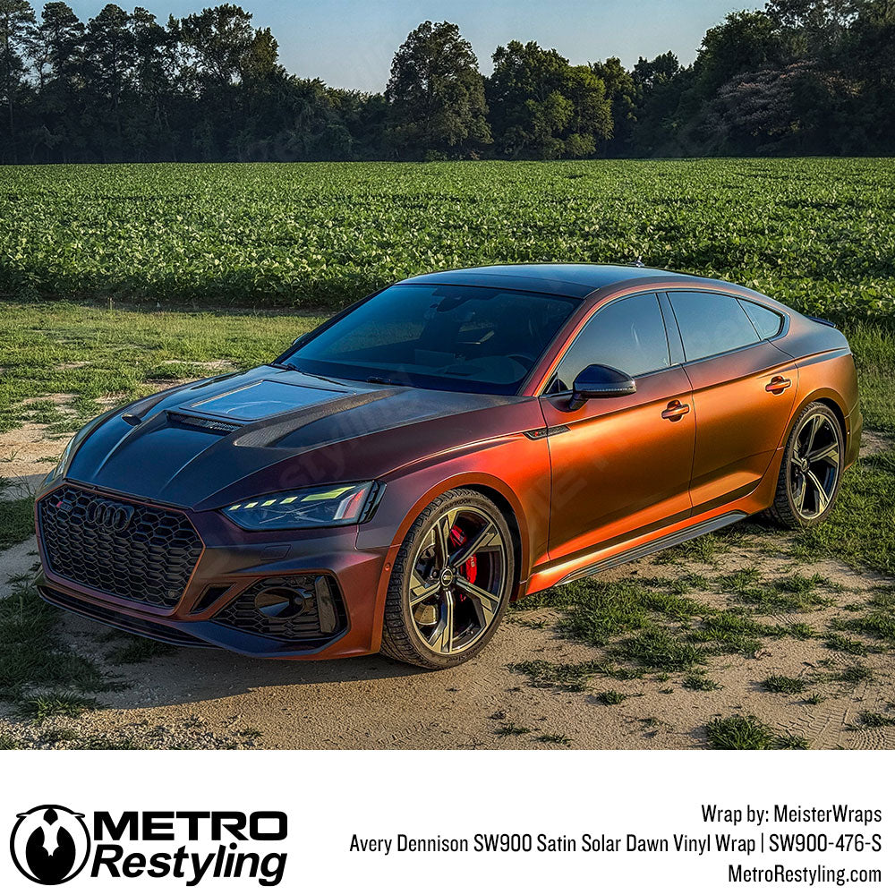 Avery Dennison SW900 Satin Solar Dawn Vinyl Wrap | SW900-476-S