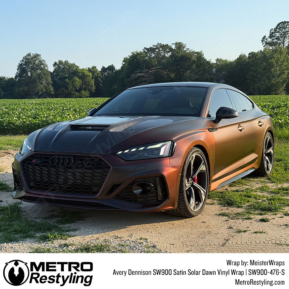 Avery Dennison SW900 Satin Solar Dawn Vinyl Wrap | SW900-476-S