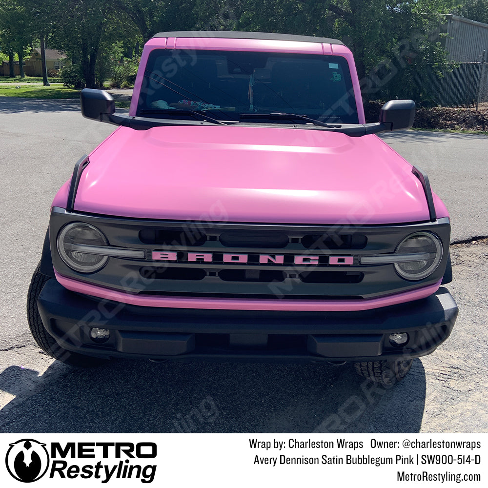 pink bronco wrap