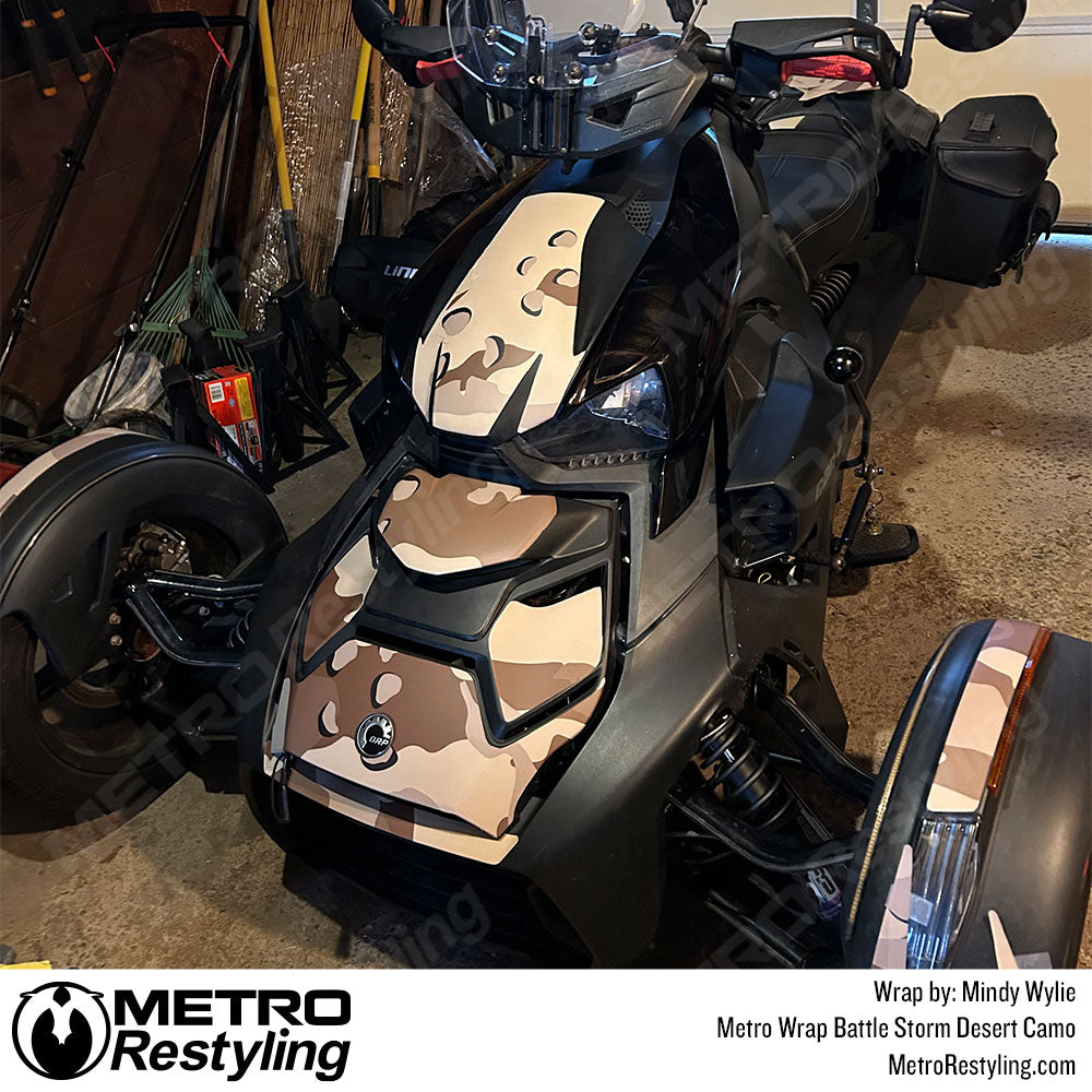Can am desert storm camo on can am