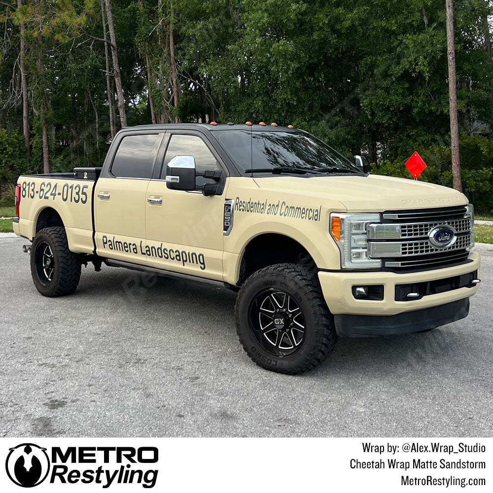 ford sandstorm wrap
