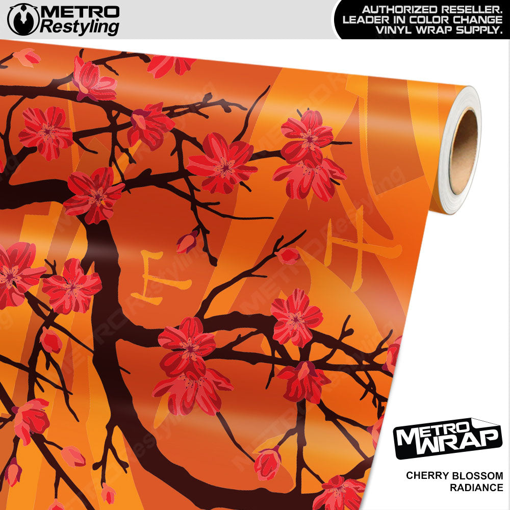 Metro Wrap Cherry Blossom Radiance Vinyl Film