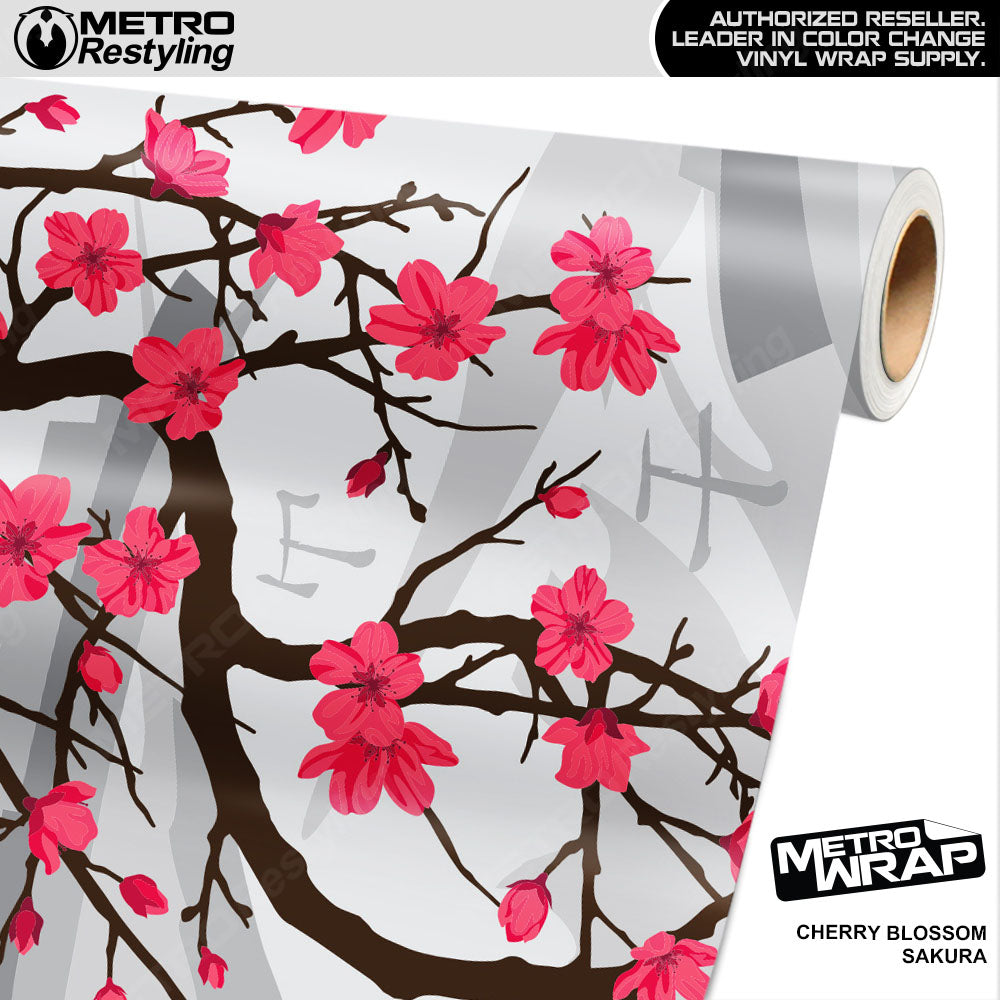 Metro Wrap Cherry Blossom Sakura Vinyl Film