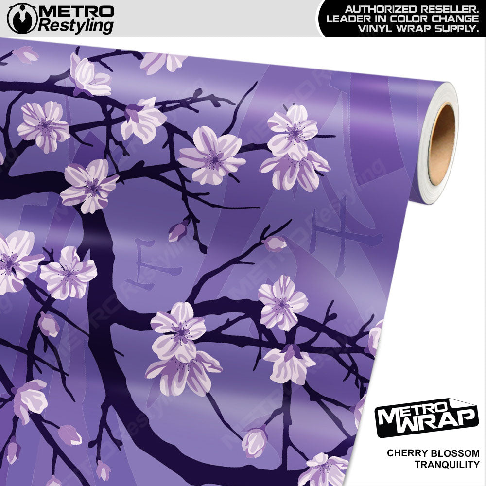 Metro Wrap Cherry Blossom Tranquility Vinyl Film